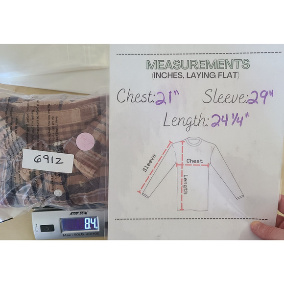 Aerie Plaid Women's Sweater Size Small Cotton Pocket Grunge 90s Y2K Retro Casual - Picture 5 of 12